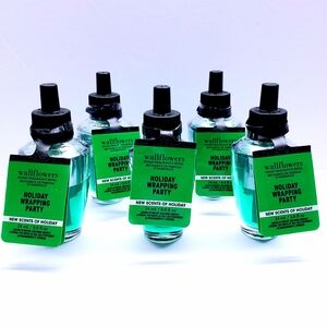 Bath & Body Works HOLIDAY WRAPPING PARTY Wallflowers Fragrance Refill, 0.8 Oz(5)